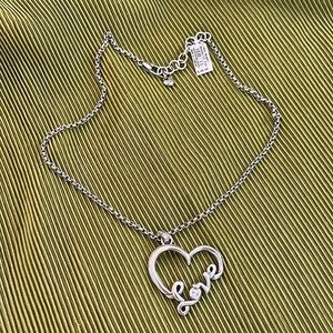 Brighton Love Heart Jewelry Necklace New